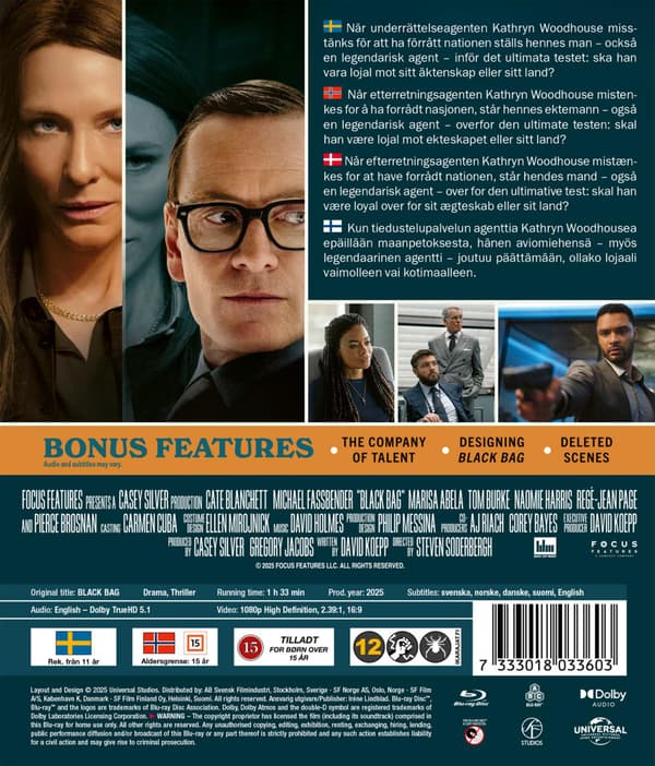 Black Bag (2025) (Blu-Ray)