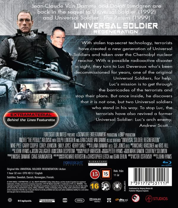Universal Soldier: Regeneration (2009) (Blu-Ray)