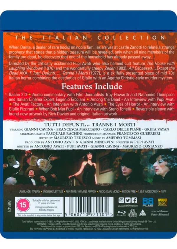 All Deceased... Except the Dead (1977) (Blu-Ray)