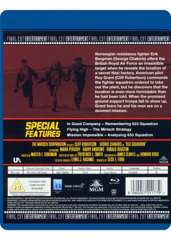633 Squadron (1964) (Blu-Ray)