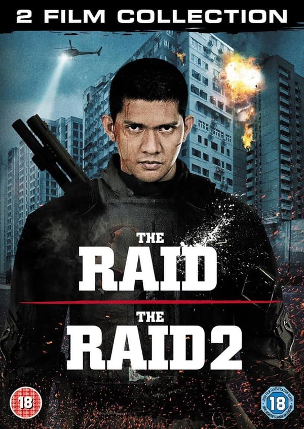 The Raid: Redemption (2011) & The Raid 2 (2014) (DVD) 2 Movie Collection