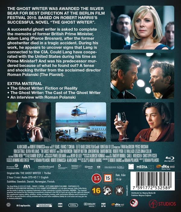 The Ghost Writer (2010) (Blu-Ray)