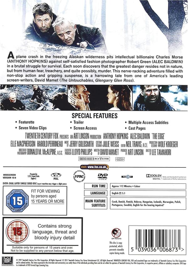 The Edge (1997) (DVD)