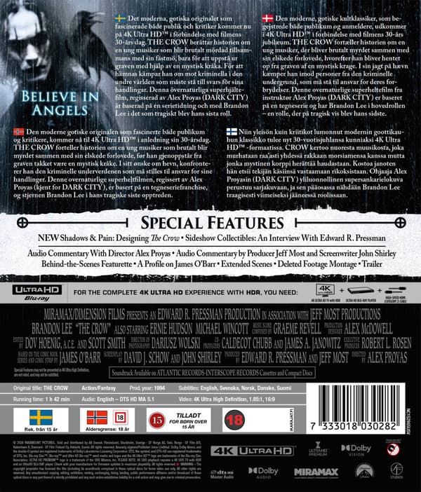 The Crow (1994) (4K UHD)