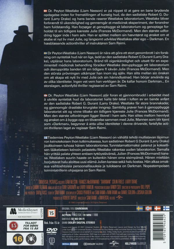 Darkman (1990) (DVD)