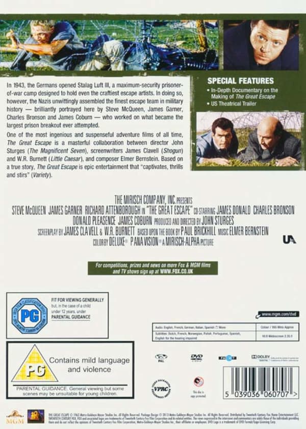 The Great Escape (1963) (DVD)