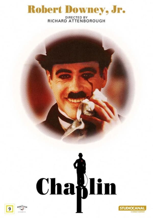 Chaplin (1992) DVD (svensk text)
