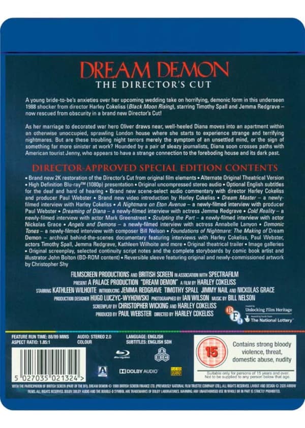 Dream Demon (1988) (Blu-Ray)