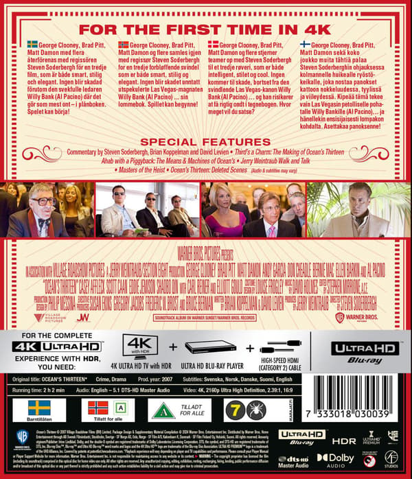 Oceans Thirteen (2007) (4K UHD)
