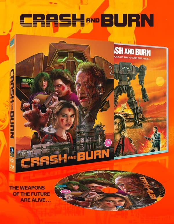 Crash And Burn (1990) (Blu-Ray) Limited Edition