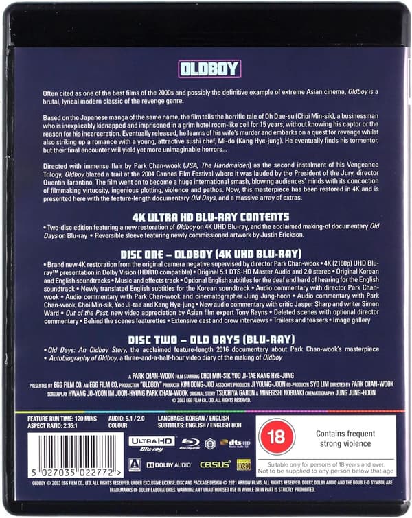 OldBoy (2003) (4K UHD)