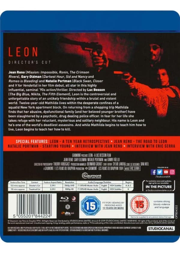 Leon: The Professional (1994) (Blu-Ray)