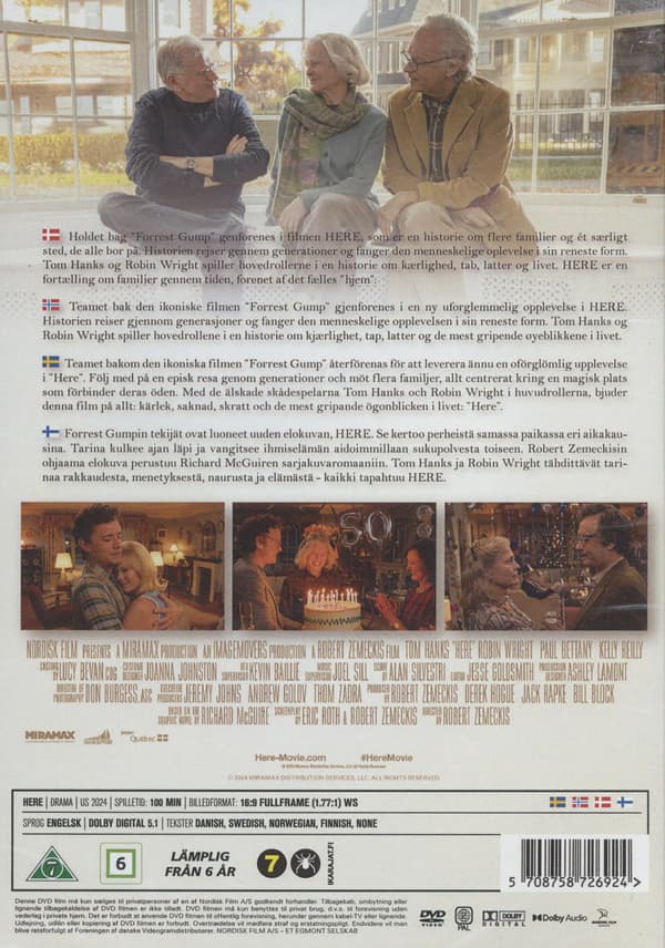 Here (2024) (DVD)