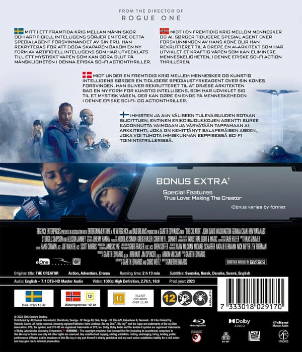 The Creator (2023) (Blu-Ray)