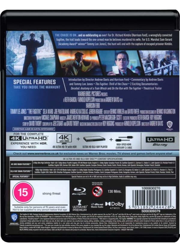 The Fugitive (1993) (4K UHD)