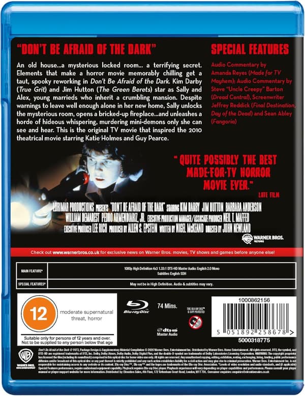 Dont Be Afraid of the Dark (1973) Blu-Ray (import)