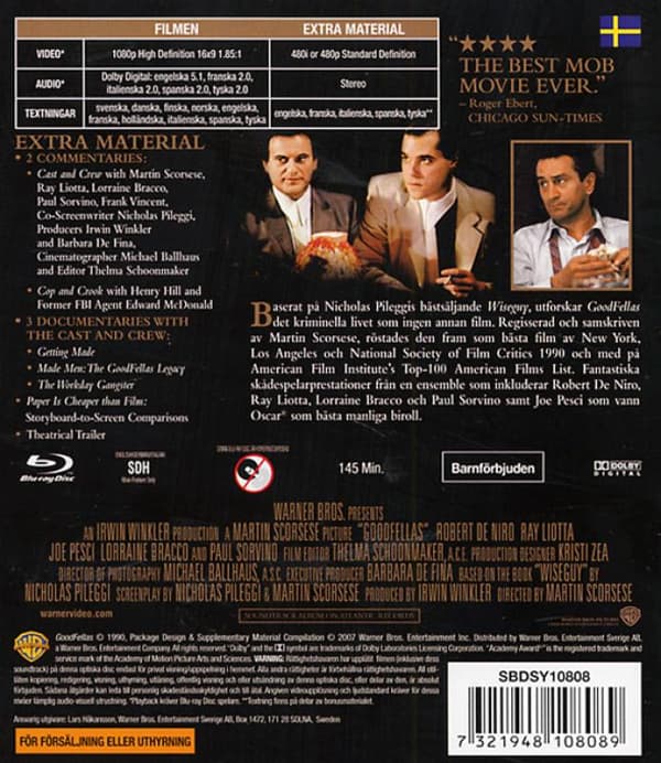 Goodfellas (1990) (Blu-Ray)