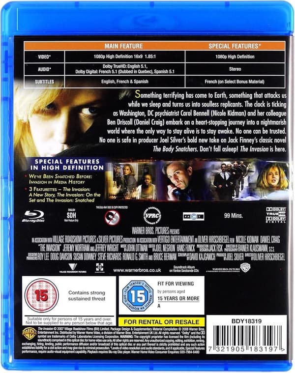 The Invasion (2007) (Blu-Ray)