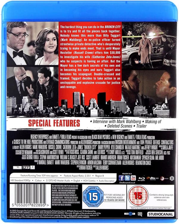 Broken City (2013) (Blu-Ray)