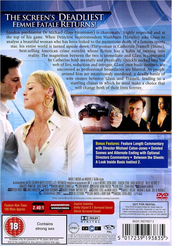 Basic Instinct 2 (2006) (DVD)