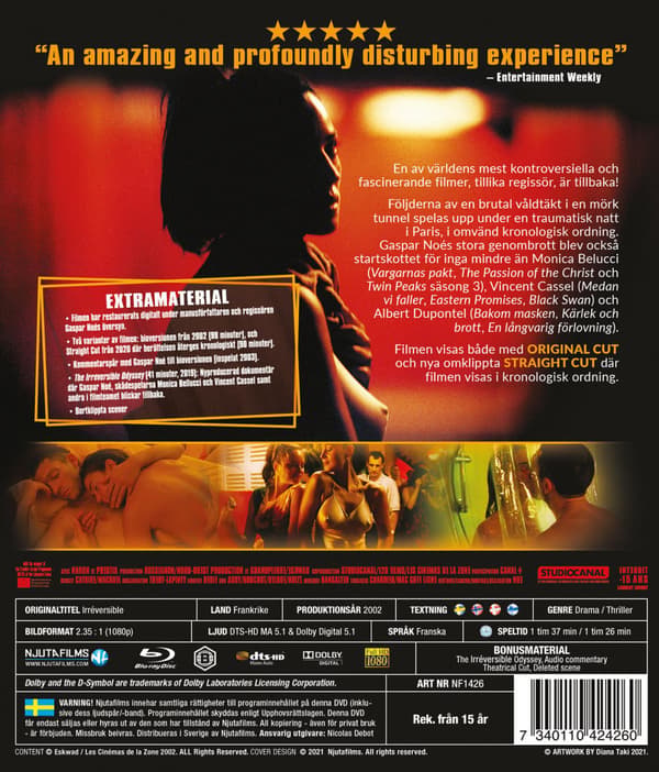 Irreversible (2002) (Blu-Ray)