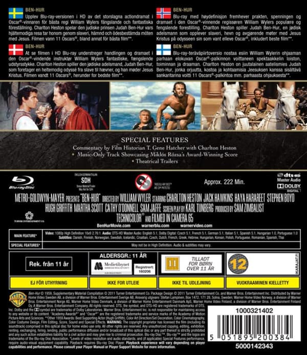 Ben Hur (1959) (Blu-Ray)