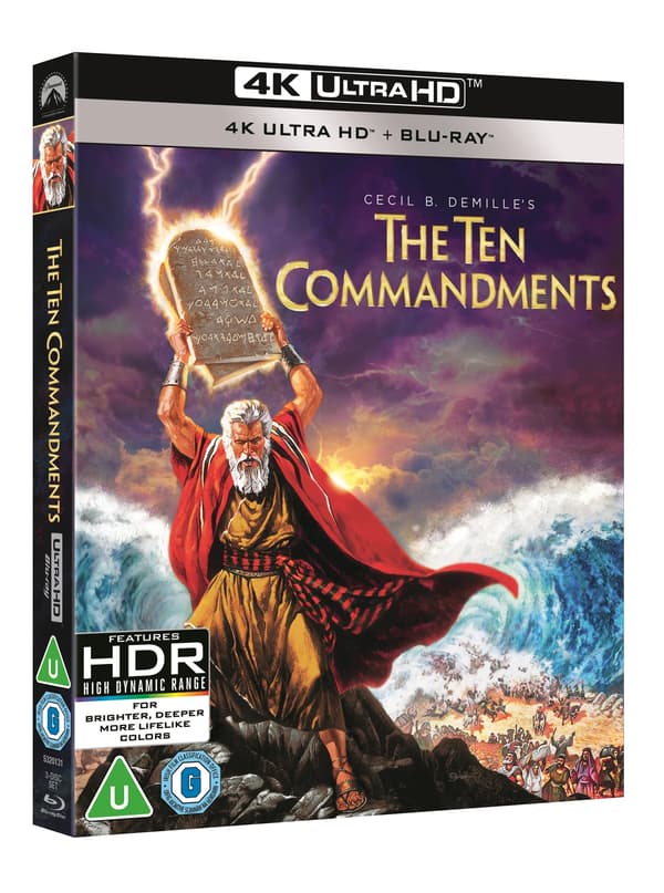 The Ten Commandments (1956) (4K UHD)