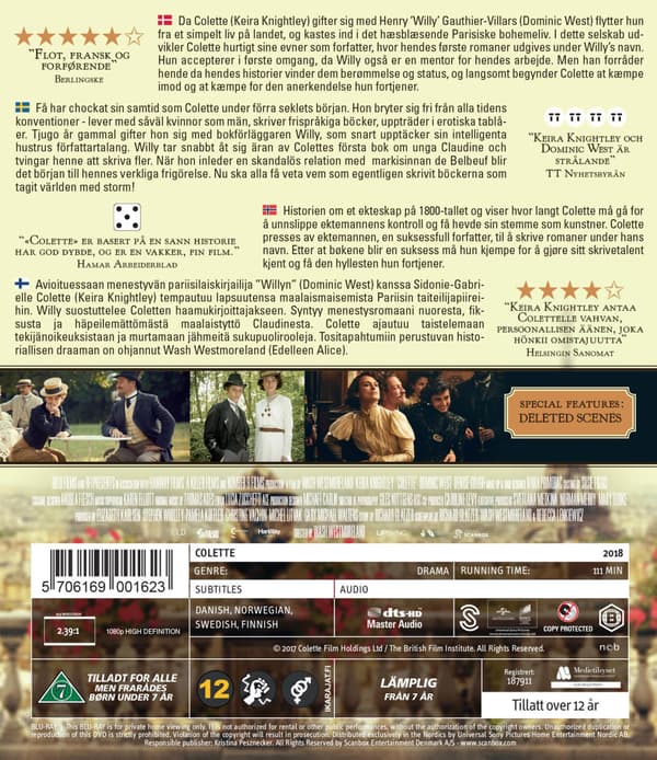Colette (2018) (Blu-Ray)
