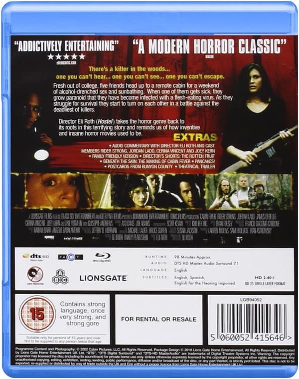 Cabin Fever (2002) (Blu-Ray)