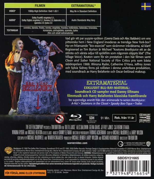 Beetlejuice (1988) (Blu-Ray)