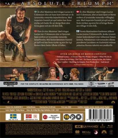 Gladiator II (2024) (4K UHD)
