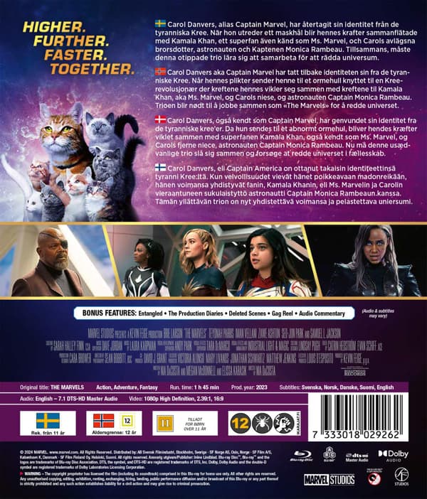 The Marvels (2023) (Blu-Ray)