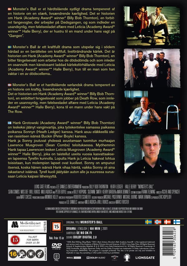 Monsters Ball (2001) (DVD)