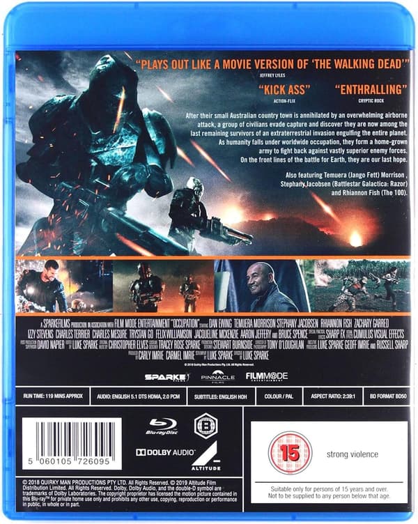 Occupation (2018) (Blu-Ray)