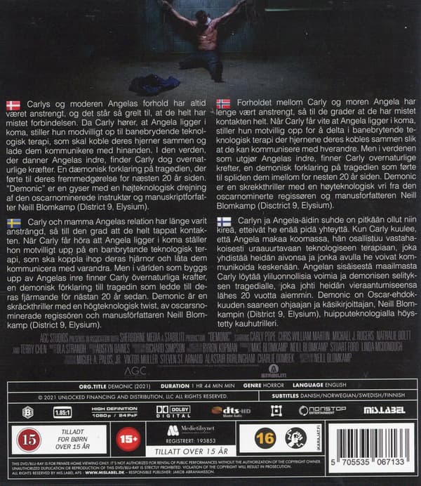Demonic (2021) (Blu-Ray)