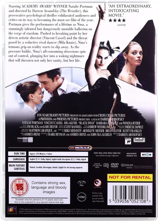 Black Swan (2010) (DVD)