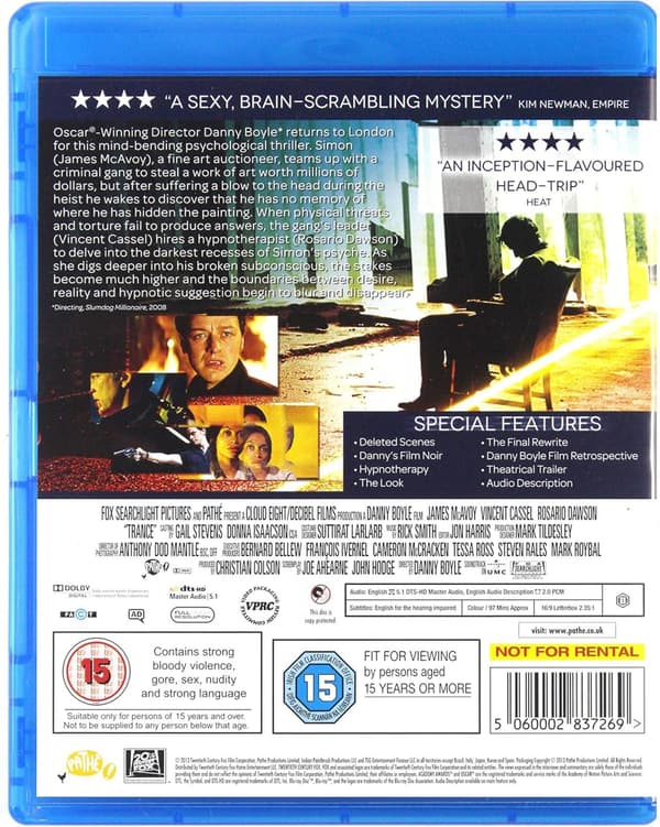 Trance (2013) (Blu-Ray)