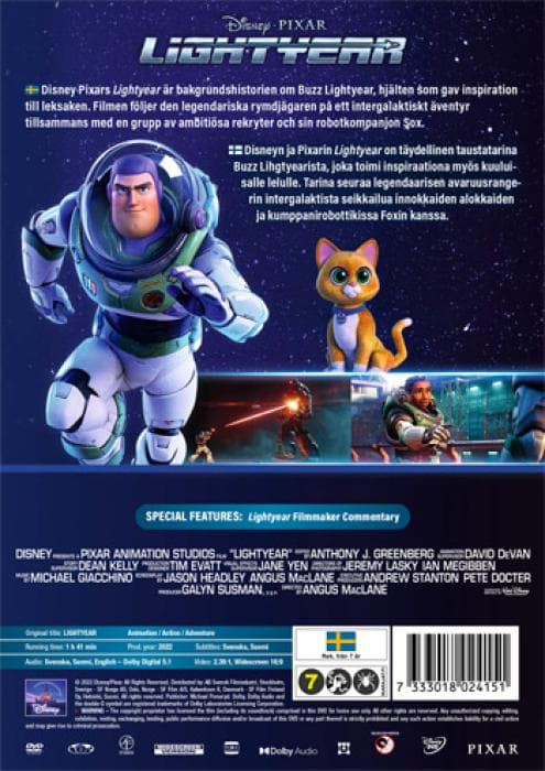 Lightyear (2022) (DVD)