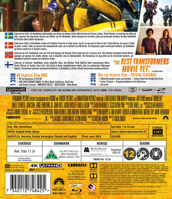 Bumblebee (2018) (4K UHD)