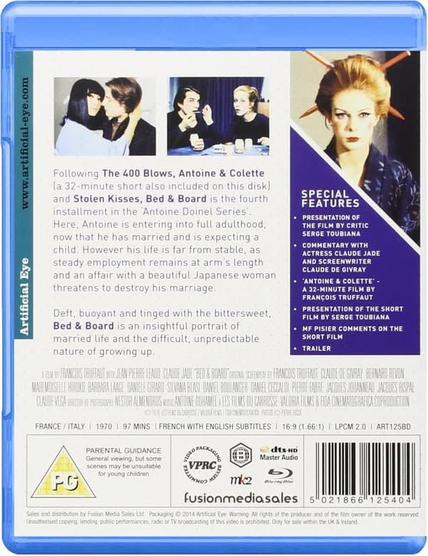 Bed & Board (1970) (Blu-Ray)