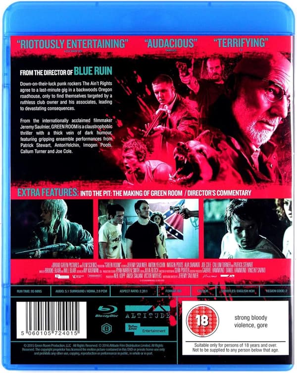 Green Room (2015) (Blu-Ray)