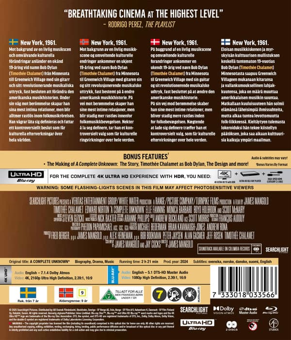 A Complete Unknown (2024) (4K UHD)