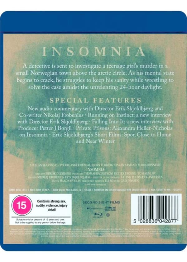 Insomnia (1997) (Blu-Ray)