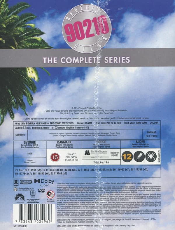 Beverly Hills, 90210 The Complete Series (1990-2000) (DVD)