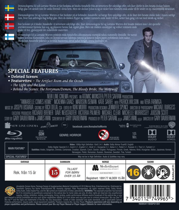 Annabelle 3: Comes Home (2019) (Blu-Ray)