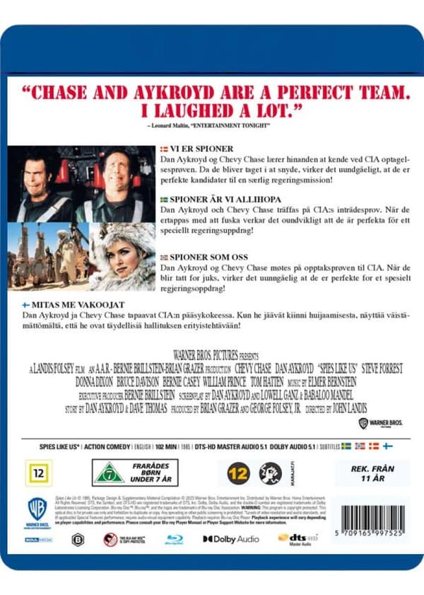Spies Like Us (1985) (Blu-Ray)