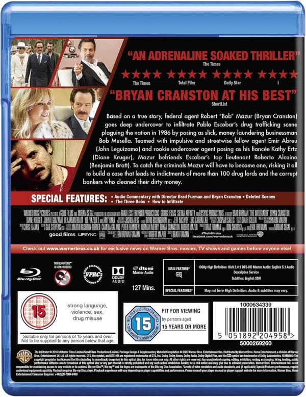 The Infiltrator (2016) (Blu-Ray)