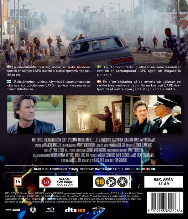 Dark Blue (2002) Blu-Ray (svensk text)