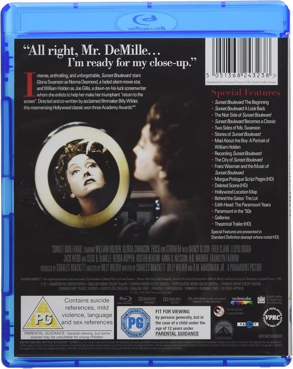 Sunset Boulevard (1950) (Blu-Ray)