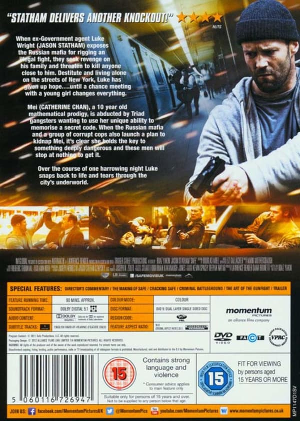 Safe (2012) (DVD)